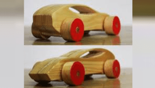 Toy Wood Car